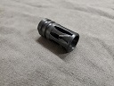 A2 Muzzle brake threaded in 9/16x24 pistol threads